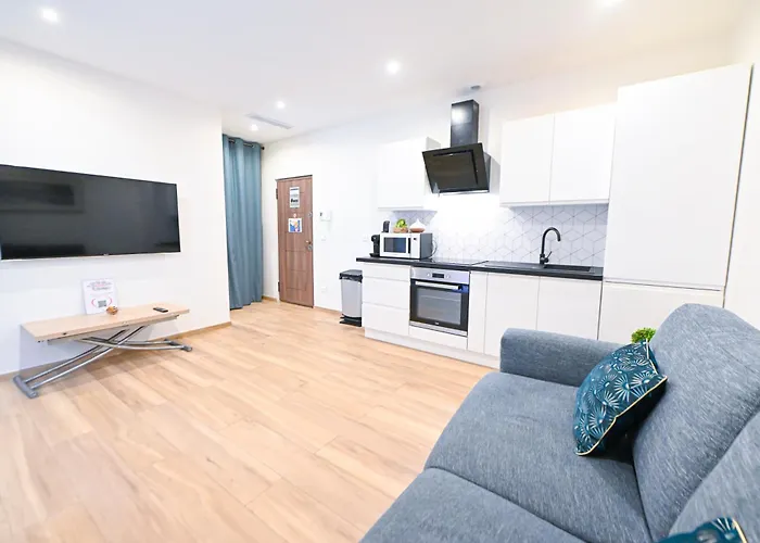 Beau Studio Cozy Centre Ville Et Plages N4